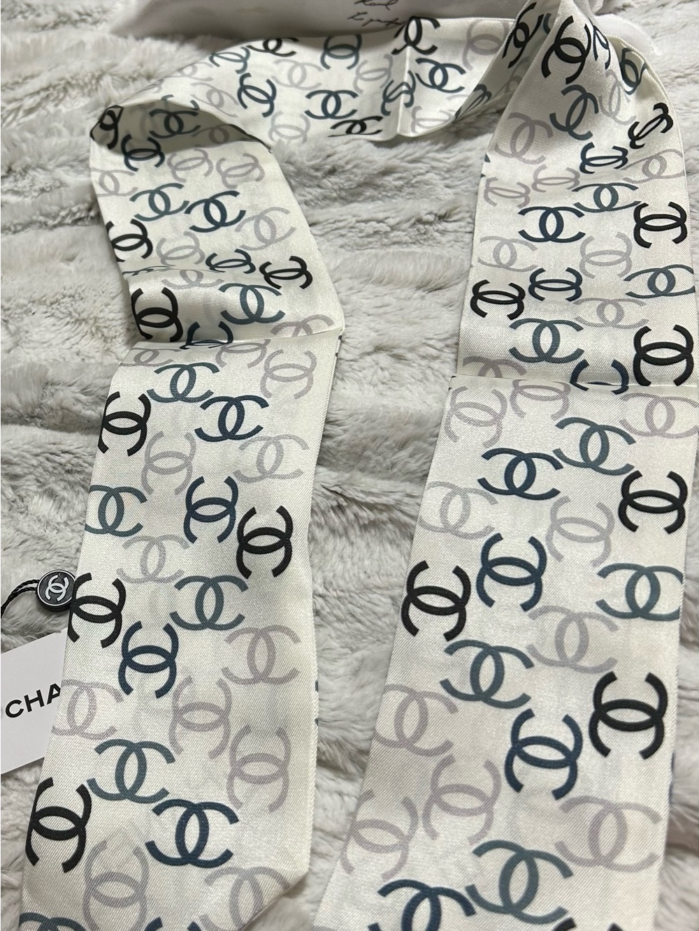 Double C white with grey and black logo, Stunning!